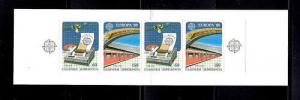 Greece-1988-SC 1622b-NH- Bklt Pane 2 Pair-Europa