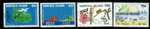 NORFOLK ISLAND SG743/6 2000 NEW MILLENNIUM FINE USED 