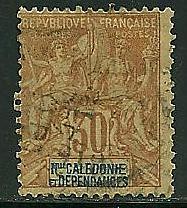 New Caledonia # 52, Used