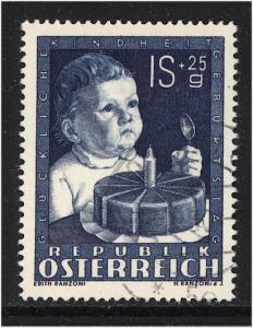 Austria 1949  Scott #B262 used