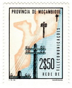 (I.B) Portugal Colonial Telegraphs : Mozambique $2.50