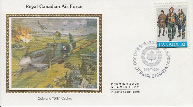 1984 Canada Canadian Air Force (Scott 1043) Colorano FDC