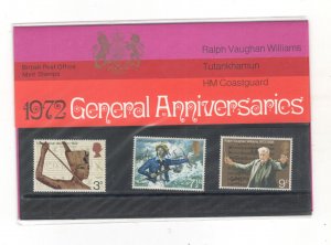 GREAT BRITAIN PRESENTATION PACK MNH:GENERAL ANNIVERSARIES