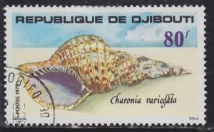 Djibouti 481 Charonia Variegata 1978