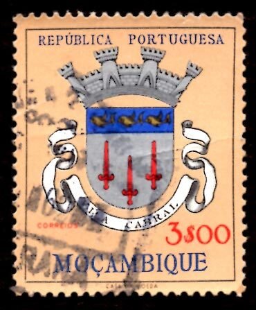 Mozambique 1961 Vila Cabral, Coat of Arms 3e Scott.416 Used (#5)