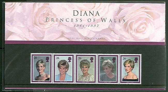 PRINCESS DIANA OFFICIAL PRESENTATION PACK - unopened