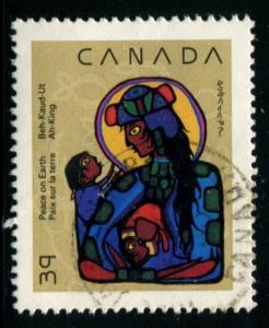 1294 Canada 39c Xmas - Native Nativity, used