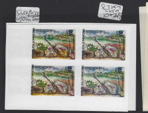 Dominican Republic SC 1213 Imperf Color Trail MNH (4gtr)