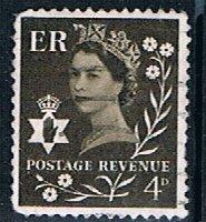 UK Northern Ireland 2, 4p Elizabeth II, used, VF
