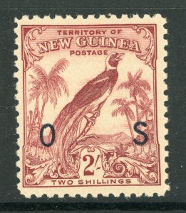 New Guinea 1932 Bird of Paradise Official Scott # O34 MNH G133