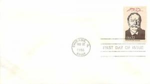 First Day Cover, 22c William H. Taft Stamp