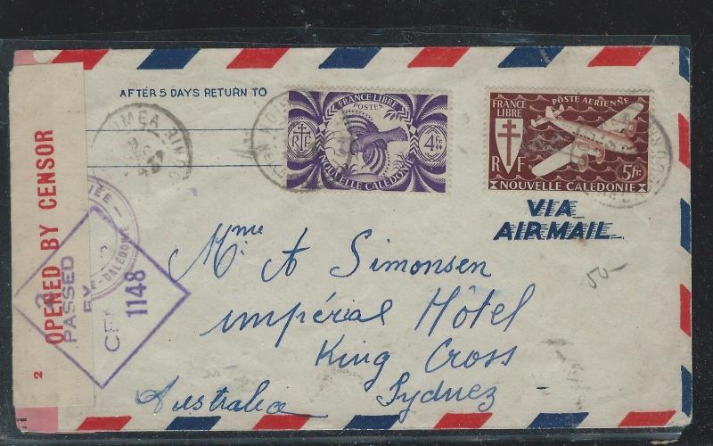 FRENCH OCEANIA  (PP2709B) 1935 COVER FROM TAHITI TO USA