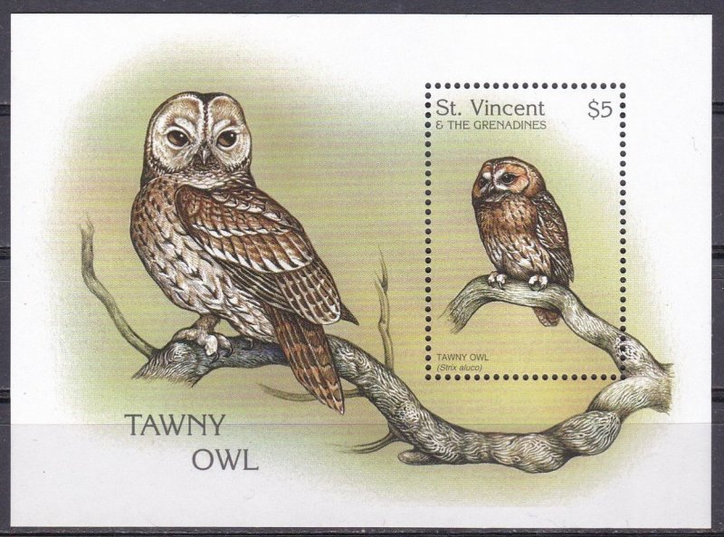 St Vincent & The Grenadines, Fauna, Birds MNH / 1997