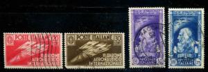 Italy SC# 345-8 Leonardo Da Vinci set Used