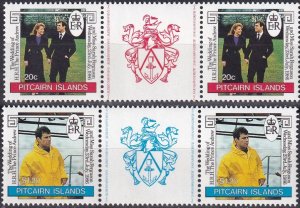 Pitcairn Islands #275-6 MNH CV $5.50 (Z1360)