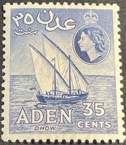 ADEN # 52-MINT NEVER/HINGED--SINGLE--1953