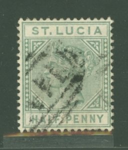 St. Lucia #27a  Single