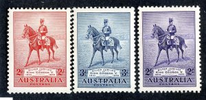 1935 Australia  Sc # 152/54 mnh** cv. $99 ( 496 JUB )