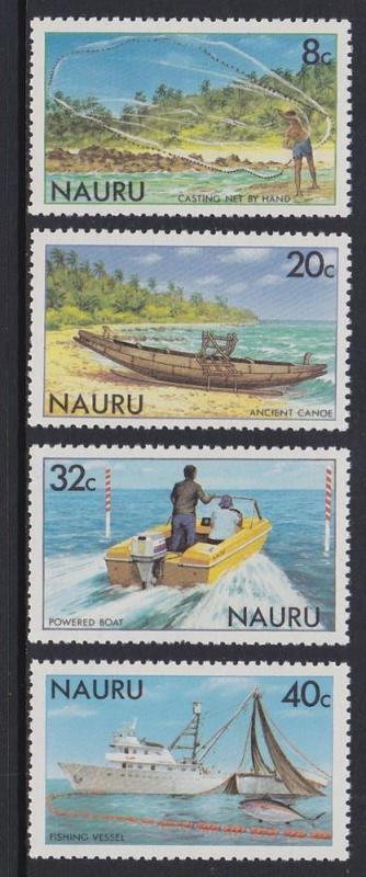 Nauru 1981 Fishing Scott (227-30) MNH