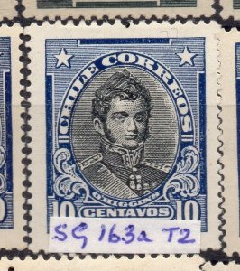 Chile 1911 Early Issue Mint hinged Shade of 10c. NW-12453