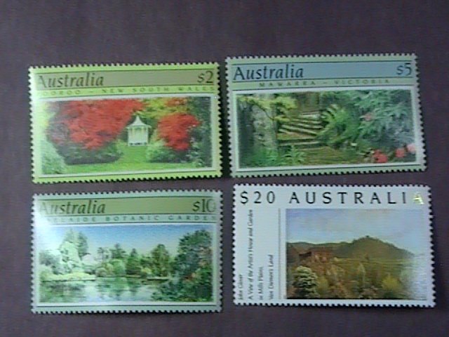 AUSTRALIA # 1132-1135-MINT NEVER/HINGED--COMPLETE SET------1989-90