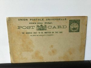 Fiji early unused stamps card Ref R28271