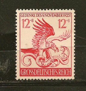 Germany SC#B289 Eagle Serpent Mint No Gum