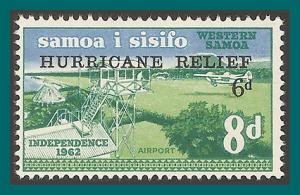 Samoa 1966 Hurricane Relief, MNH  B1,SG273