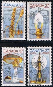 Canada #1206-9 Science VF Used Set