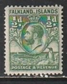 1929 Falkland Islands - Sc 54 - MH VF -  1 single - King George V