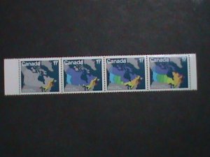 CANAL ERROR STAMP-1980-SC#847 CENTENARY OF THE ARCTIC ISLAND MNH BLOCK-4 VF