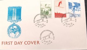 D)1979, NORWAY, FIRST DAY COVER, ISSUE, CENTENARY OF THE HUSEHY AND