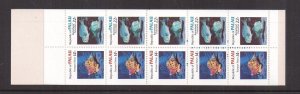 Palau   #76b   MNH  1985   booklet 5 x 14c  triton + 5 x 22c parrotfish