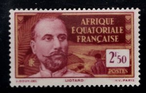 French Equatorial Africa Scott 68 MH*