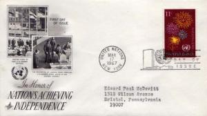 United Nations, First Day Cover