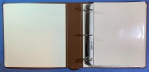 Kolomon Handler Sheet Binder & Slipcase + 35 pp - 12x12x2.5 in - SUPERB as shown