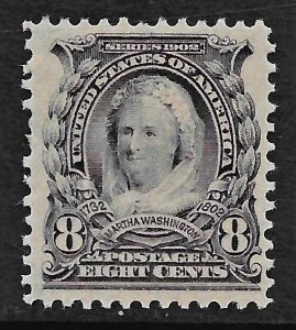 1902-03 Sc. #306 FVF+ VLH Cat. Val. $45.00.