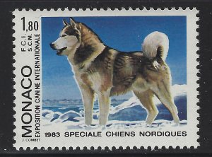 Monaco 1983 Monte Carlo Dog Show set Sc# 1366 NH