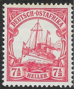 GERMAN EAST AFRICA SG28 1905 7½h CARMINE MTD MINT