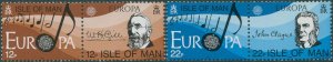 Isle of Man 1985 SG286-289 Europa European Music Year set MNH