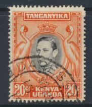 Kenya Uganda Tanganyika SG 139a perf 14 Used