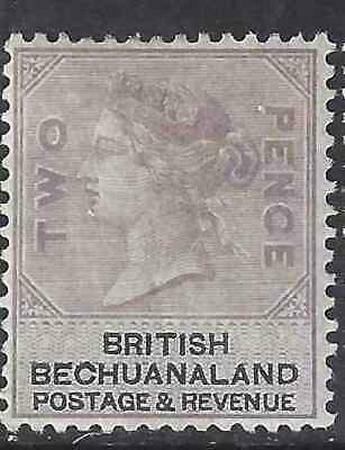 Bechuanaland 1887 SC 12 MLH SCV $125.00