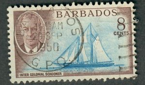 Barbados #221 used single