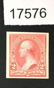 MOMEN: US STAMPS # 248P4 PROOF ON CARD $100 LOT #17576