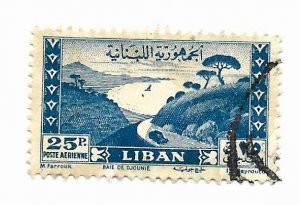 Lebanon 1947 - U - Scott # C123 *