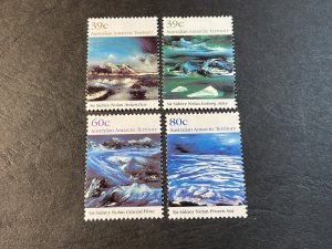 AUSTRALIAN ANTARCTIC TER. # L77-L80--MINT/NEVER HINGED----COMPLETE SET-----1989