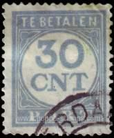 Netherlands SG#456 Used - 1921 30c.  - Postage Due Stamps