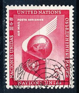 United Nations - New York #C6 Single Used