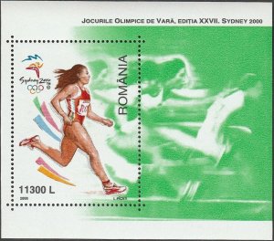 Romania 2000 MNH Stamps Scott 4393 Souvenir Sheet Sport Olympic Games