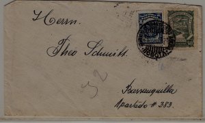 Colombia airmail cover Scadta 29.2.28 signed Spalink